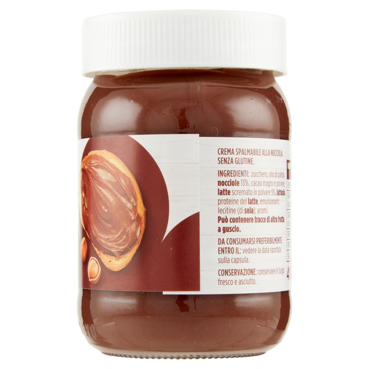 Crema alle Nocciole 400 g Conad