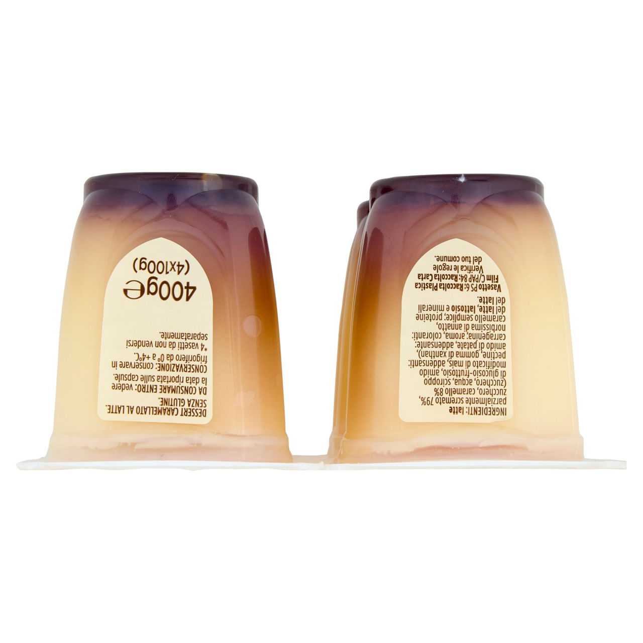 CremaLatte Crème Caramel 4 x 100 g Conad