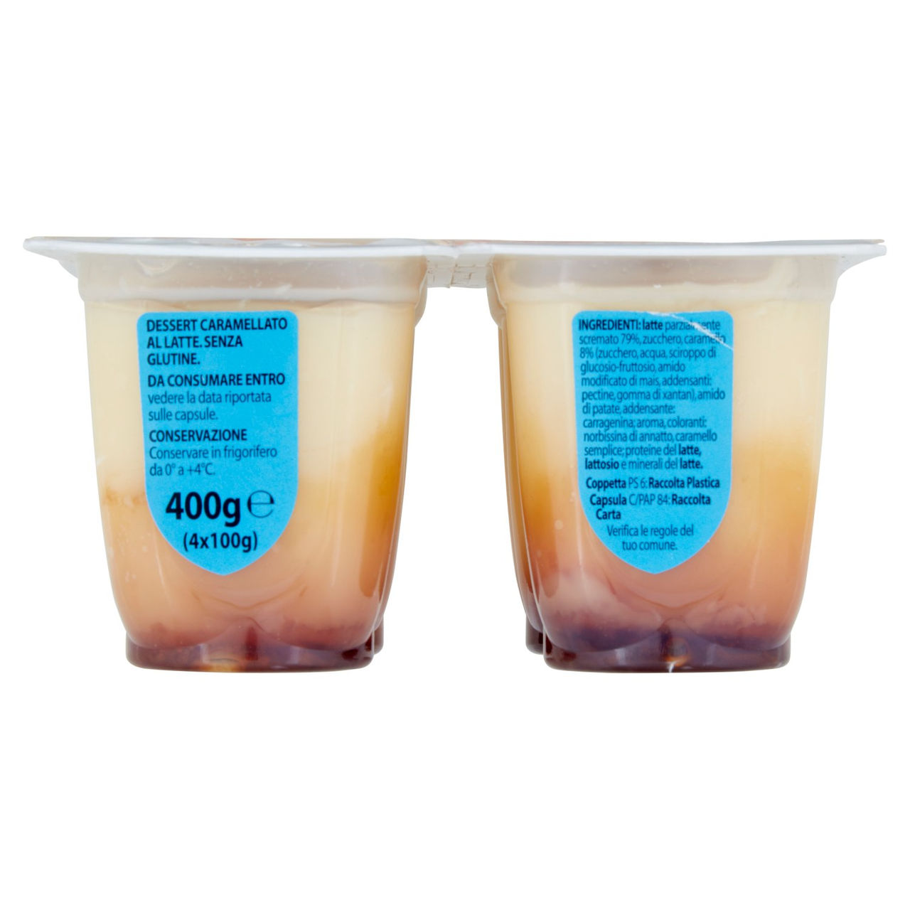 CremaLatte Crème Caramel 4 x 100 g Conad