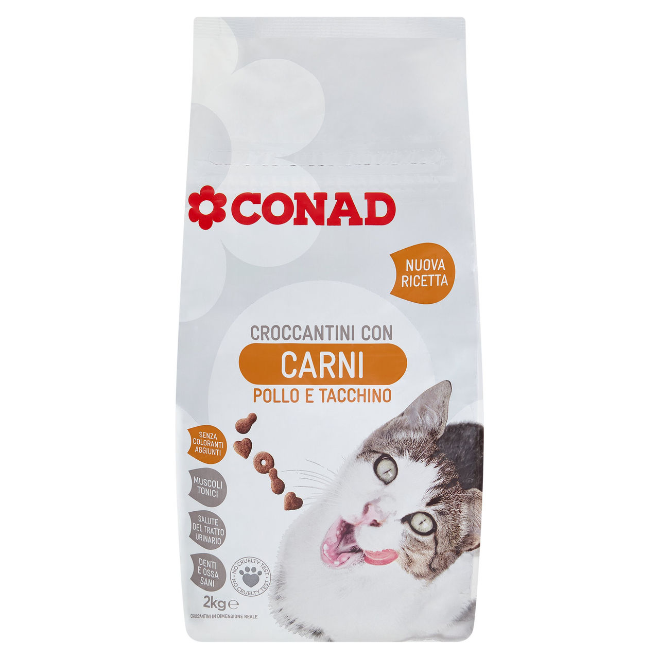 CONAD Croccantini con Carni Pollo e Tacchino 2 kg