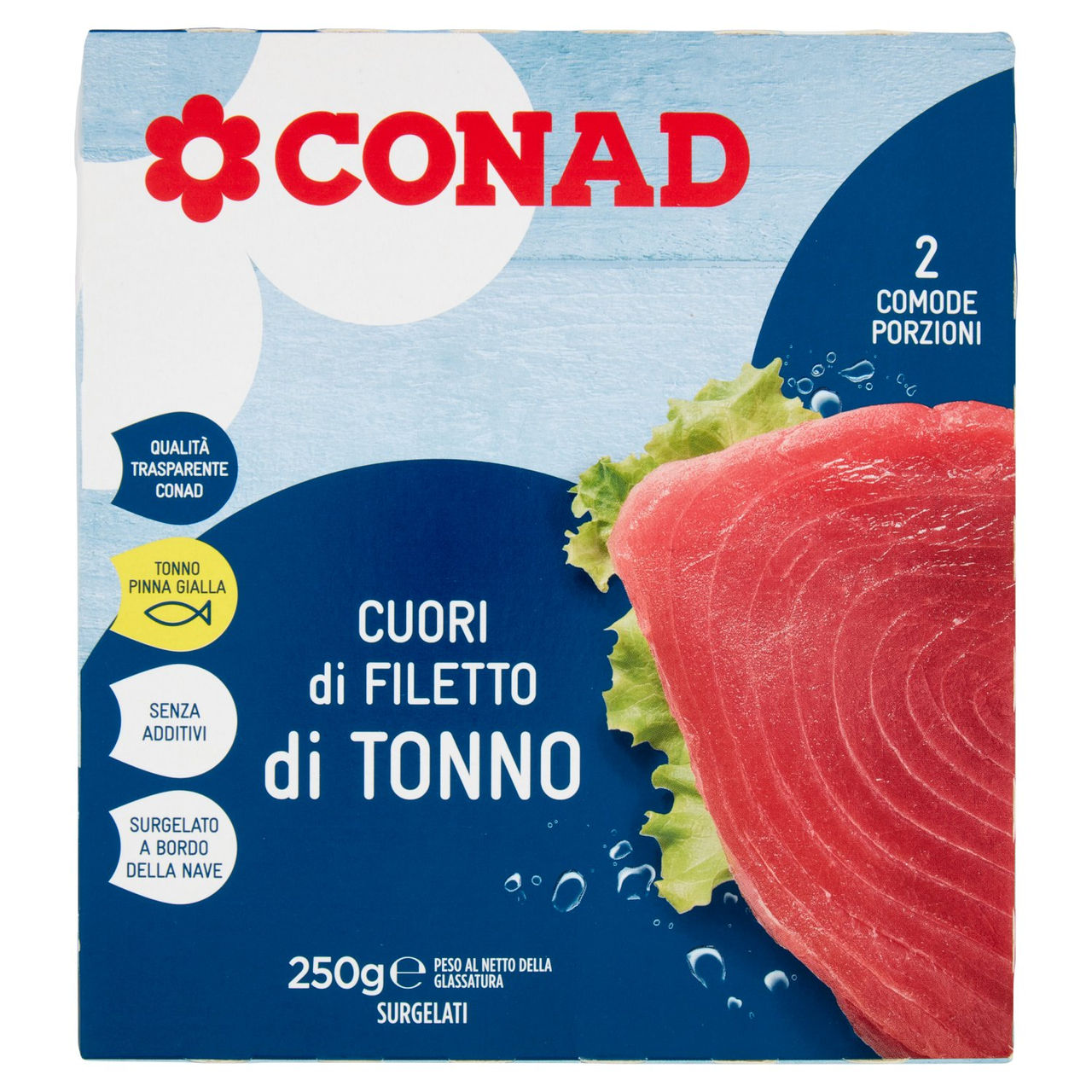 Cuori di Filetto di Tonno Surgelati Conad online