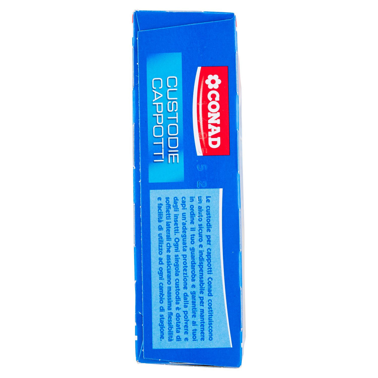 CONAD Custodie Cappotti con Soffietti Laterali 66x140 cm 3 pz