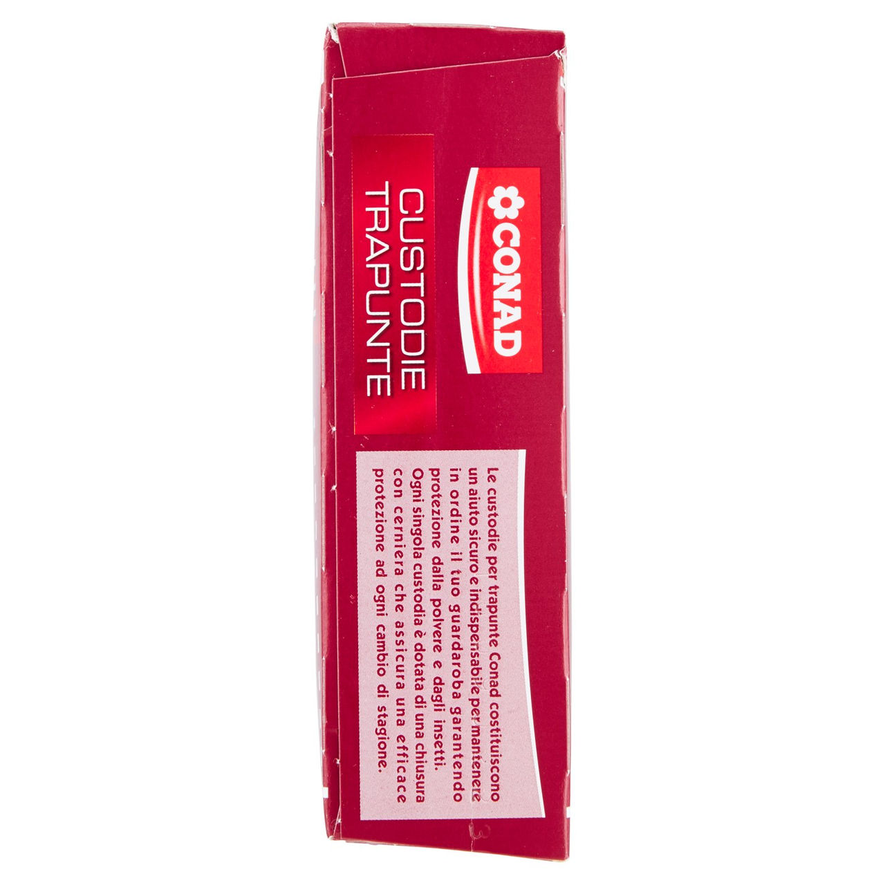 CONAD Custodie Trapunte con Cerniera di Chiusura 80x110 cm 2 pz