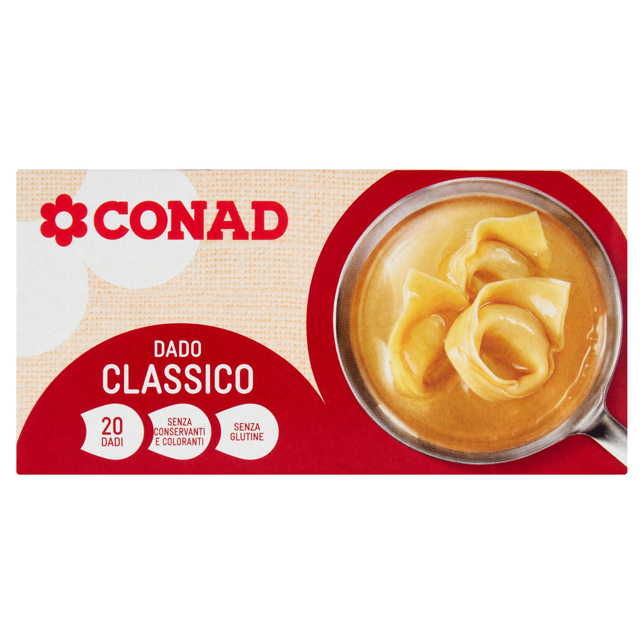 Classico 20 dadi 220 g Conad in vendita online