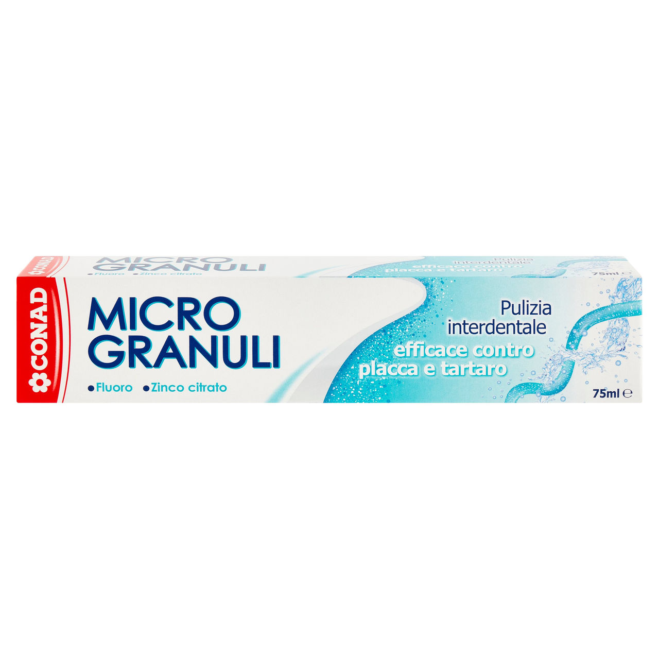 CONAD Dentifricio Microgranuli 75 ml