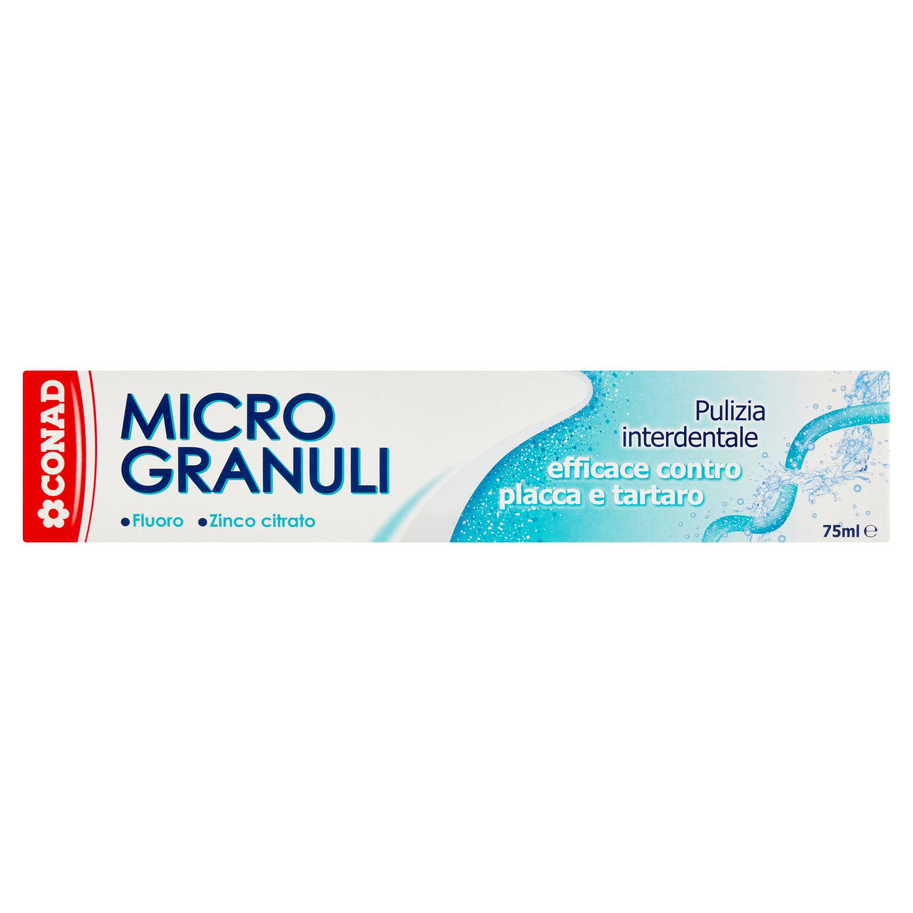 CONAD Dentifricio Microgranuli 75 ml