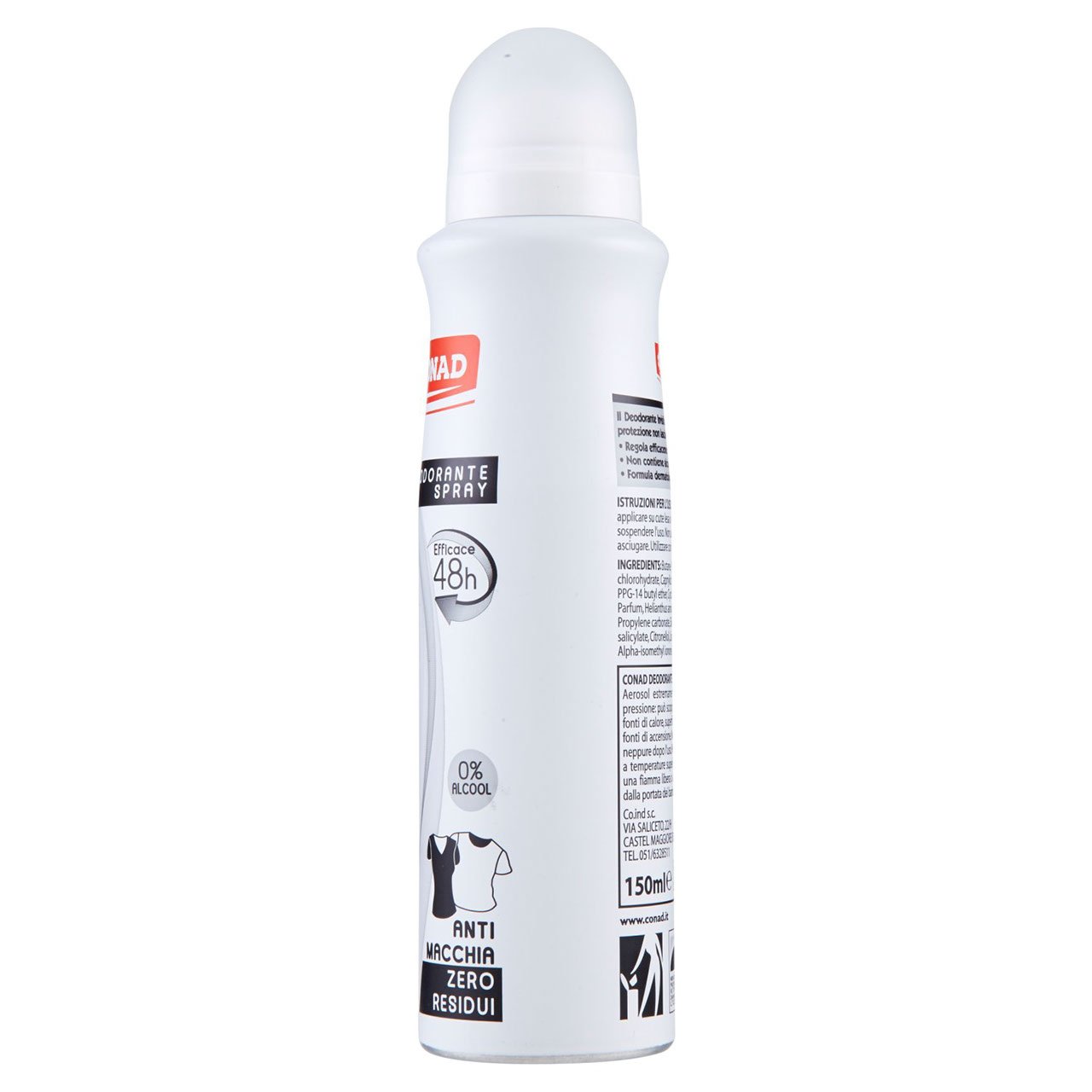 CONAD Deodorante Spray Invisible 150 ml