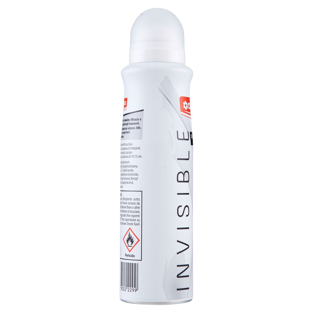 Deodorante Spray Invisible 48h 150 ml Conad