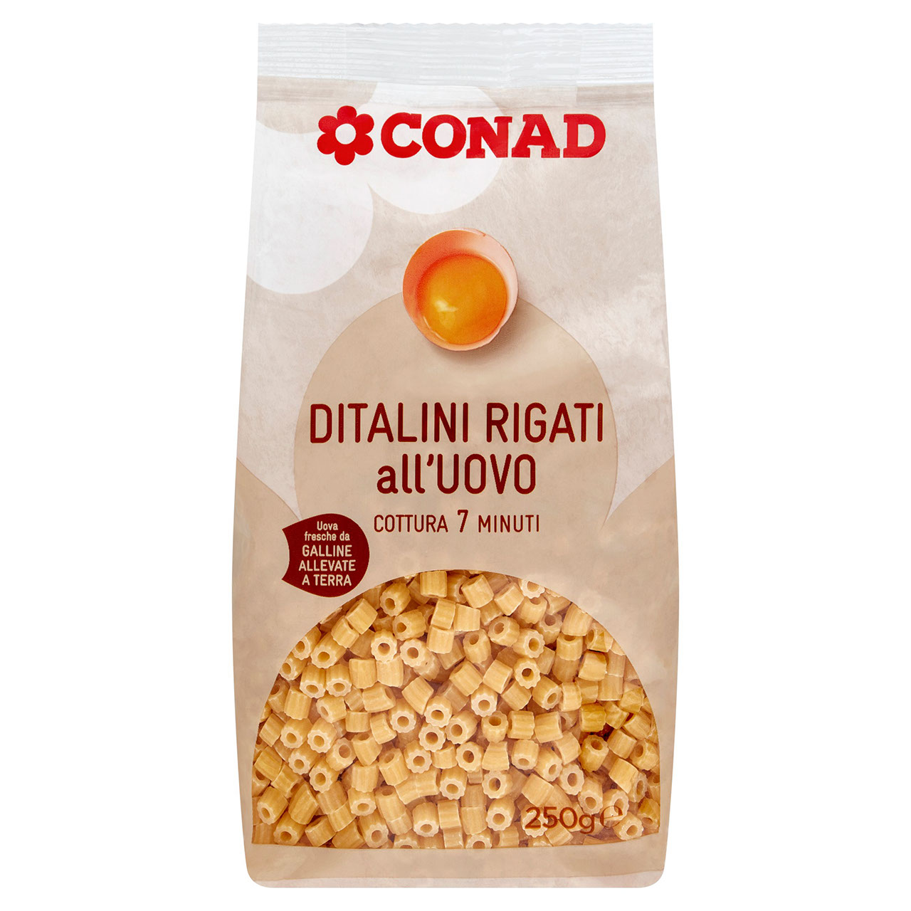 Ditalini Rigati all'Uovo 250g Conad vendita online