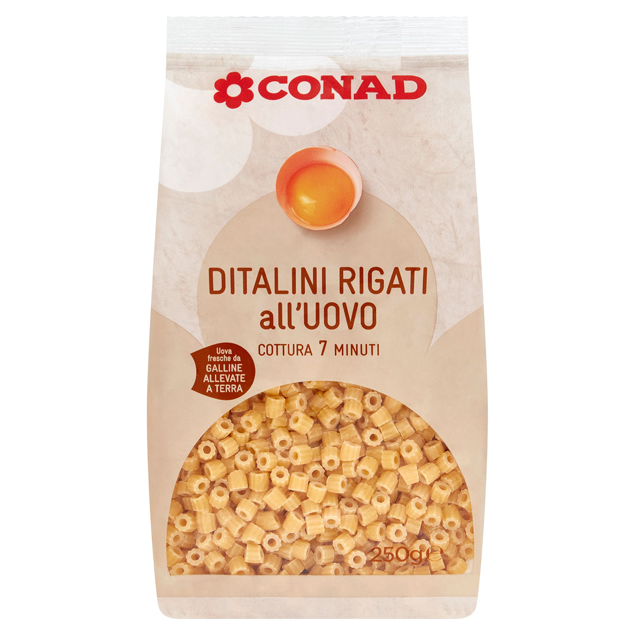 Ditalini Rigati all'Uovo 250g Conad vendita online