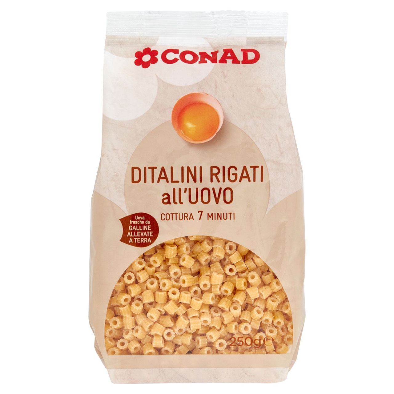 Ditalini Rigati all'Uovo 250g Conad vendita online