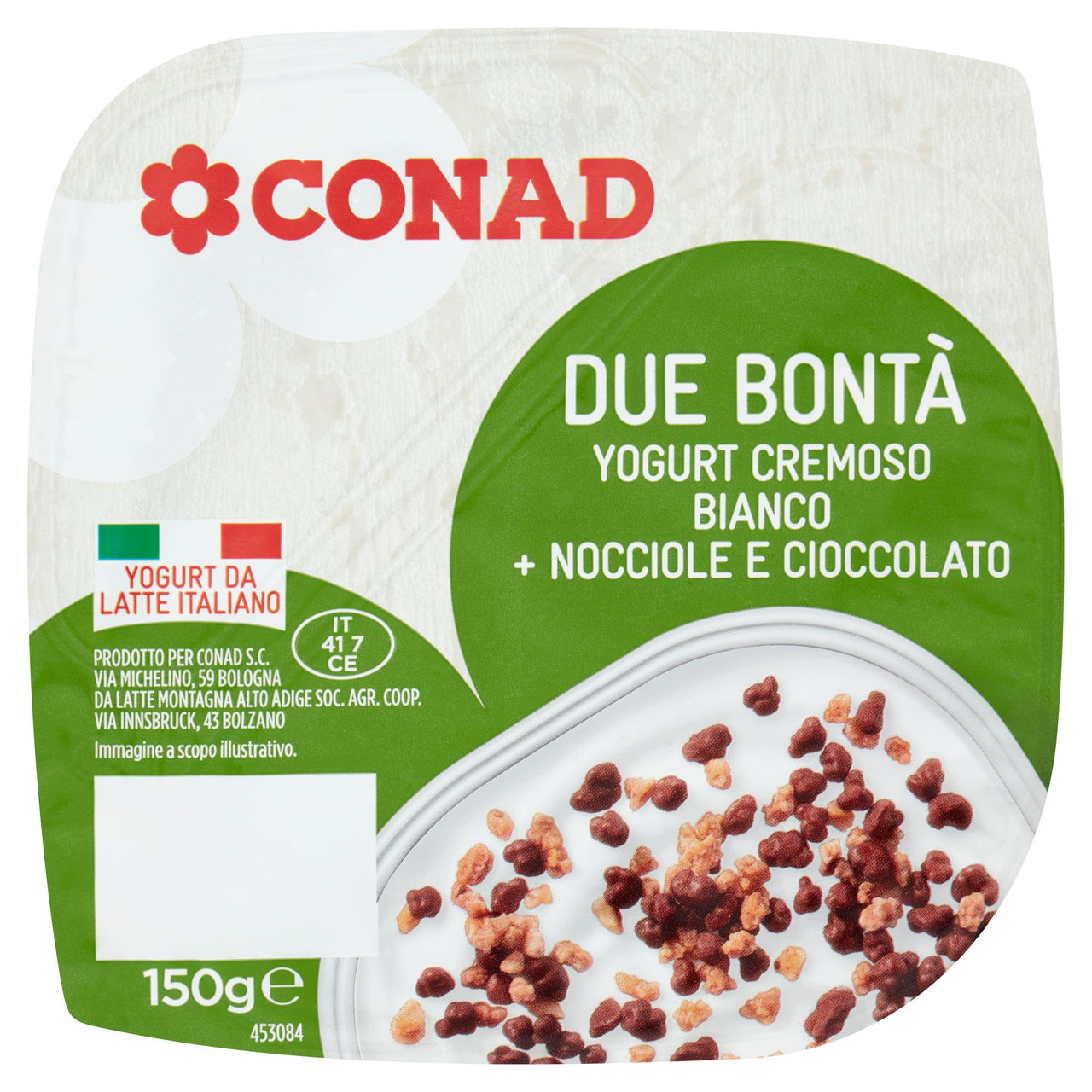 Due Bontà Yogurt Cremoso Bianco Conad online