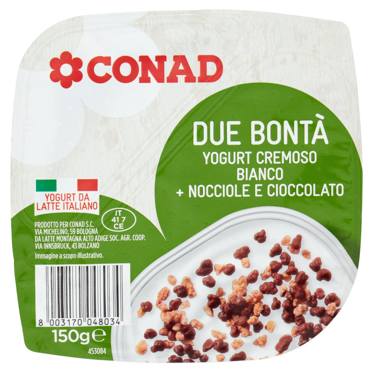 Due Bontà Yogurt Cremoso Bianco Conad online