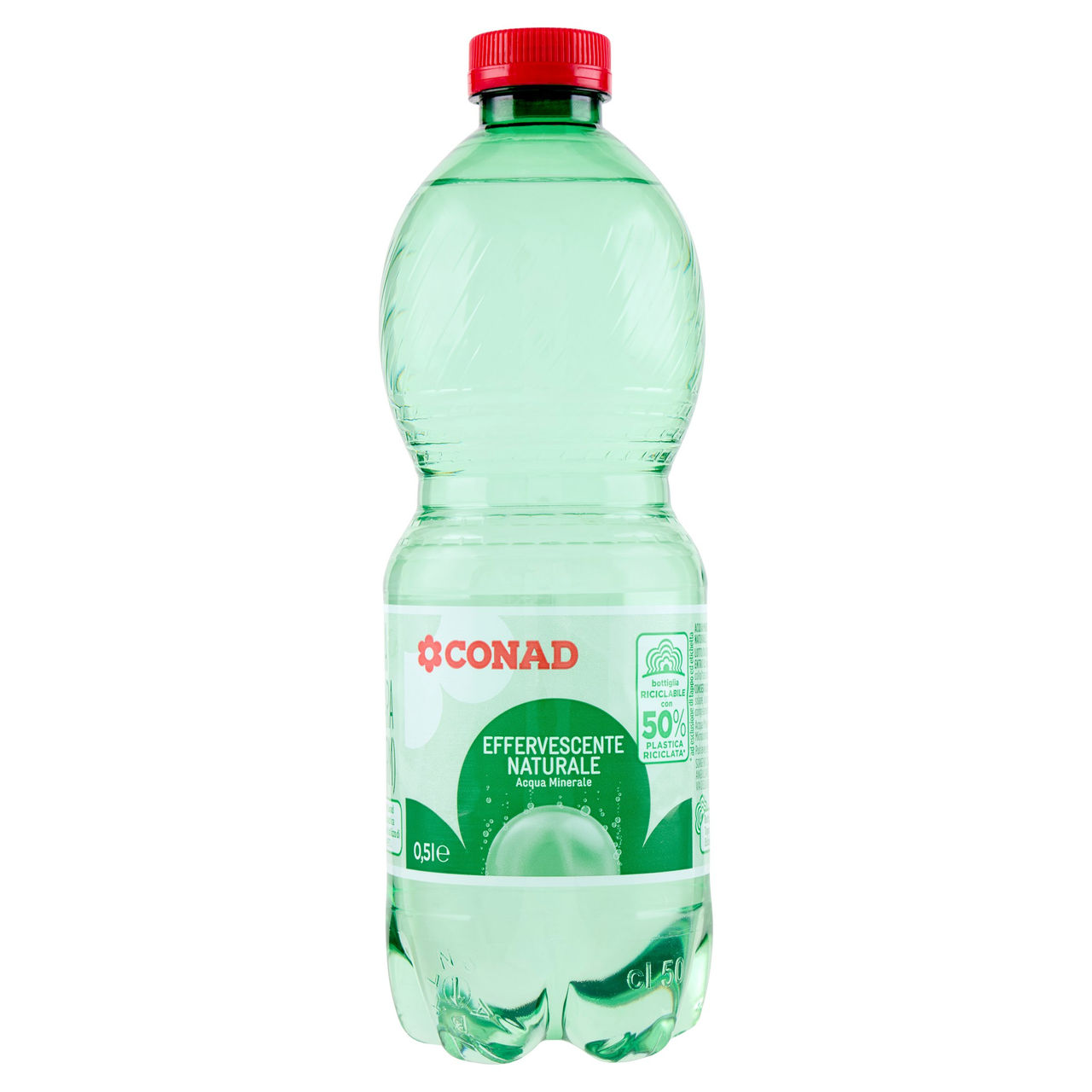 CONAD Effervescente Naturale Acqua Minerale 0,5 l