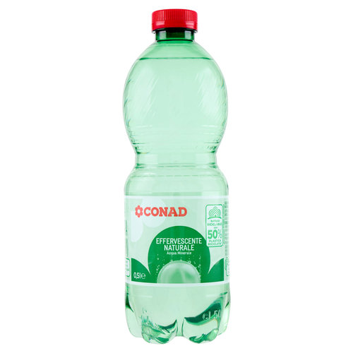 CONAD Effervescente Naturale Acqua Minerale 0,5 l