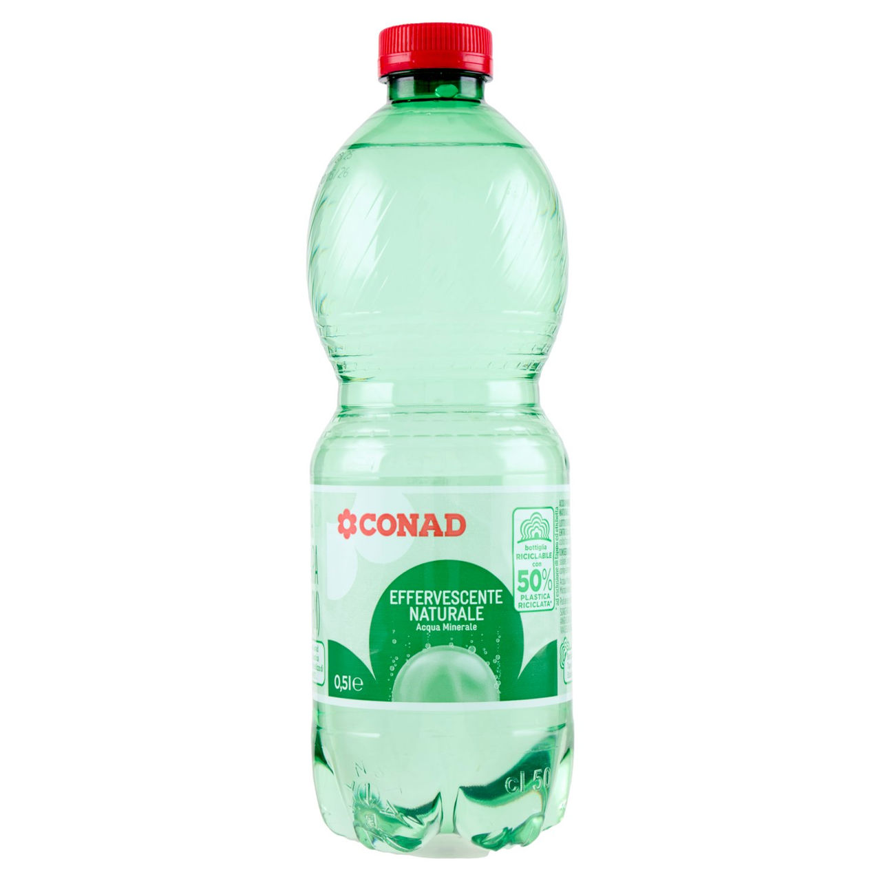 CONAD Effervescente Naturale Acqua Minerale 0,5 l