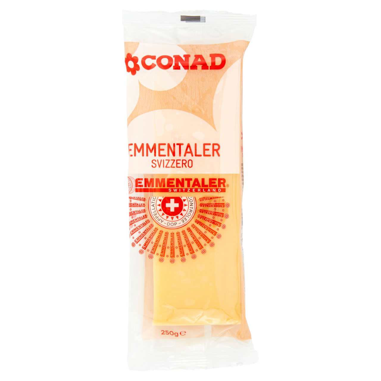 Emmentaler Svizzero 250 g Conad in vendita online