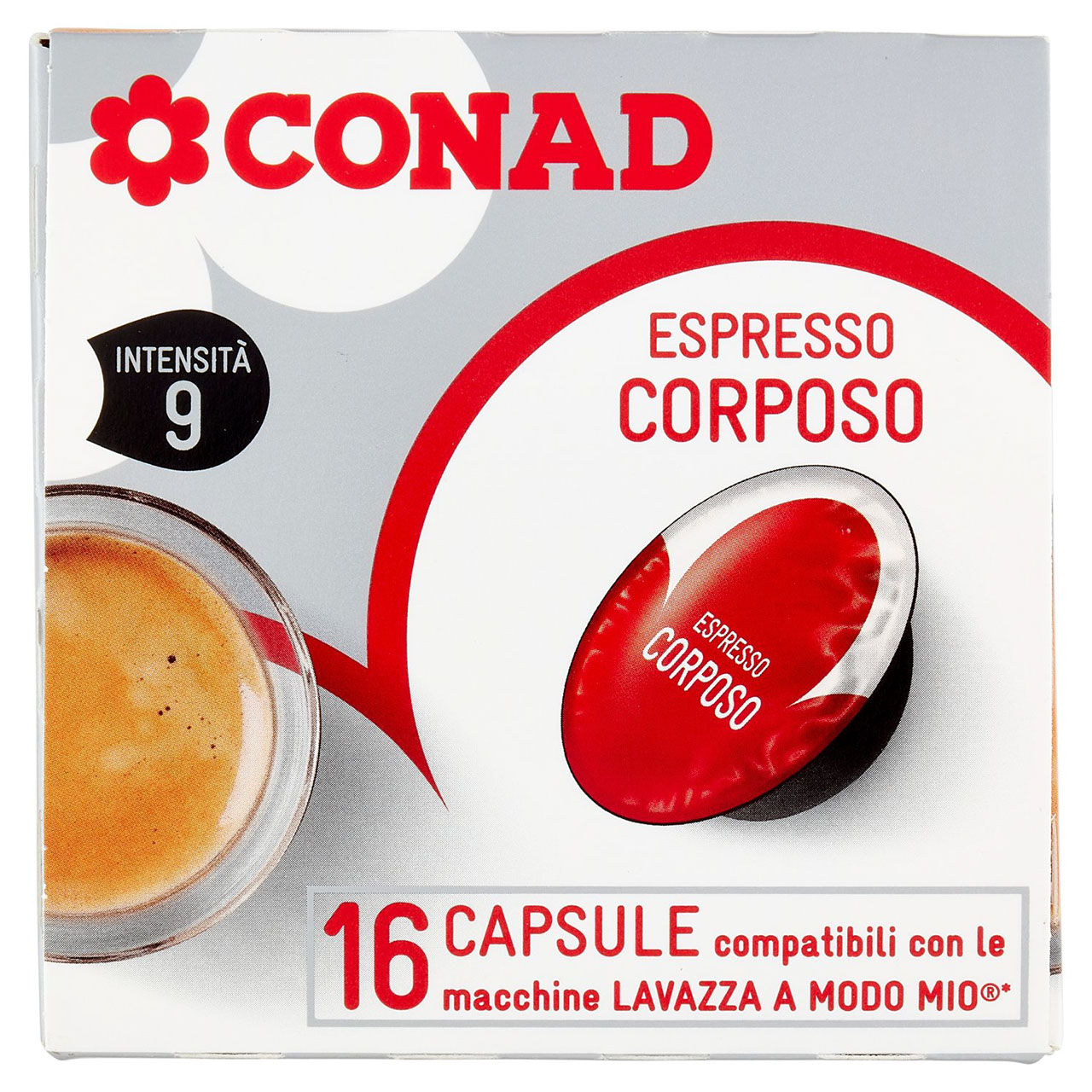 16 Capsule Espresso per Lavazza a Modo Mio Conad