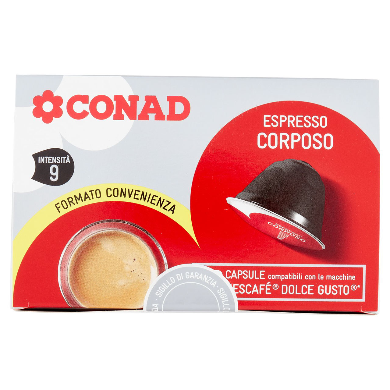 Espresso Corposo capsule Nescafè Dolce Gusto Conad