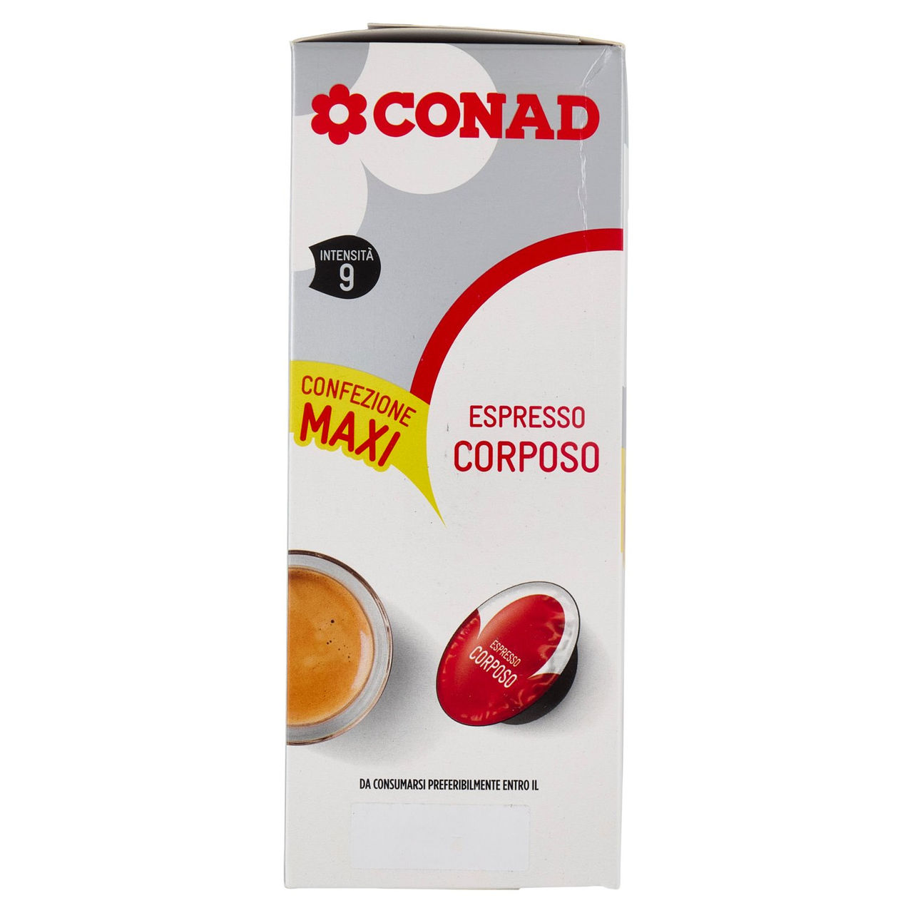 CONAD Espresso Corposo 54 Capsule compatibili con le macchine Lavazza a Modo Mio* 405 g