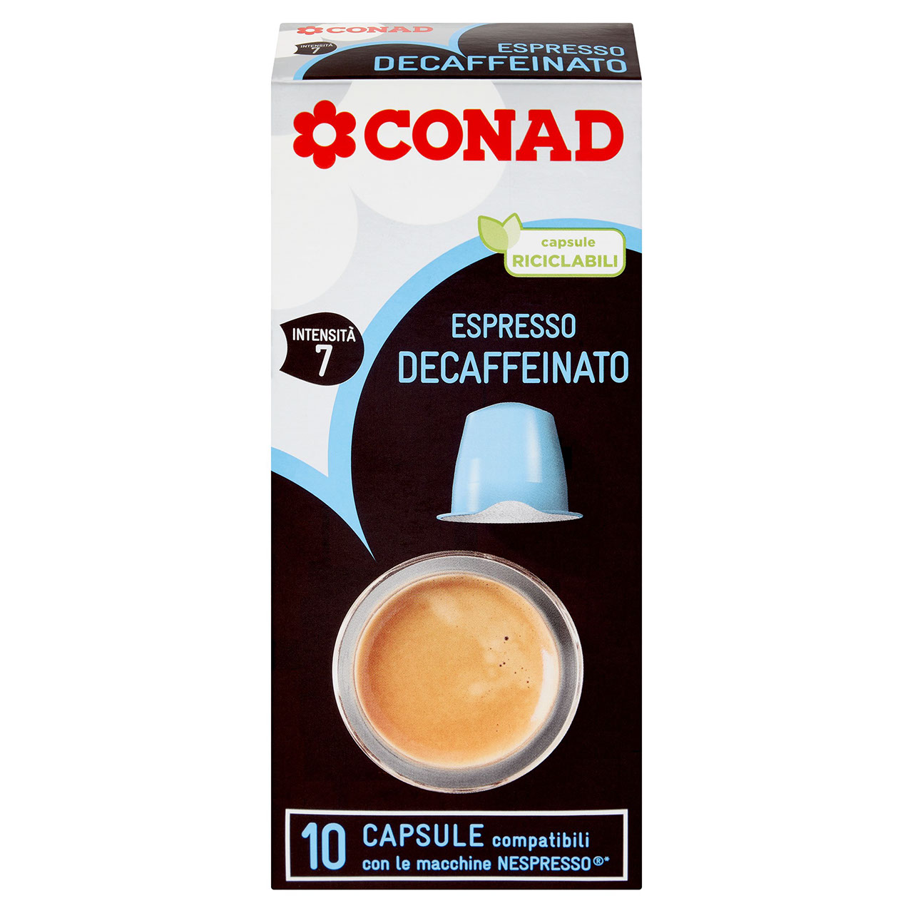 Decaffeinato Capsule Compatili Nespresso Conad