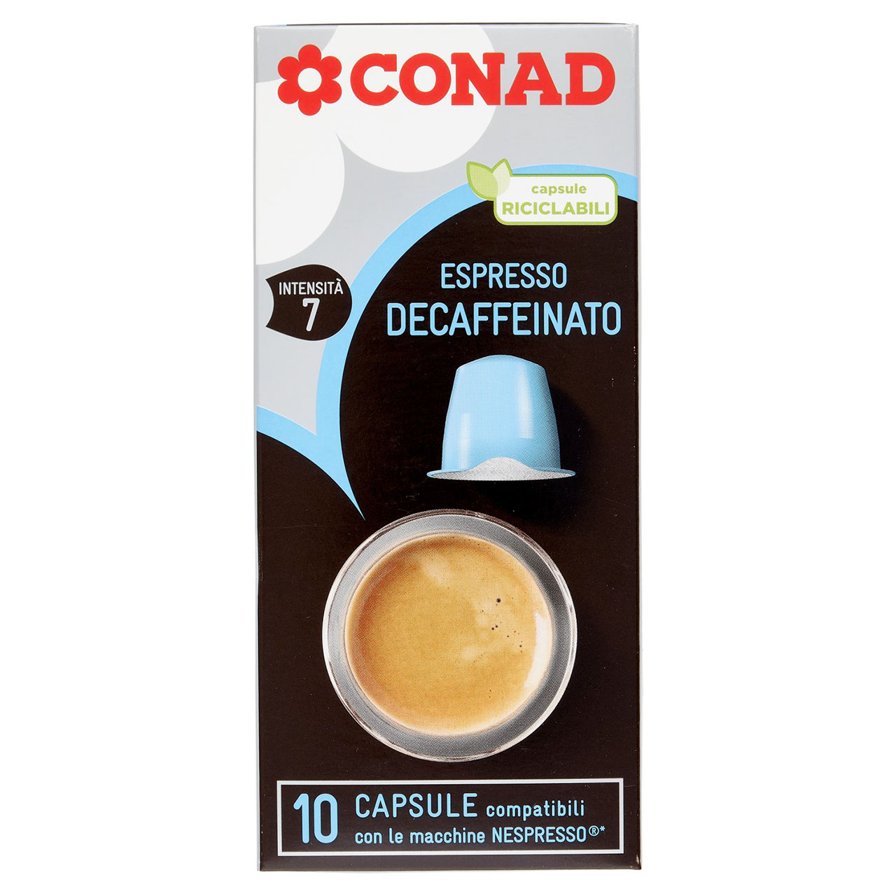 Decaffeinato Capsule Compatili Nespresso Conad