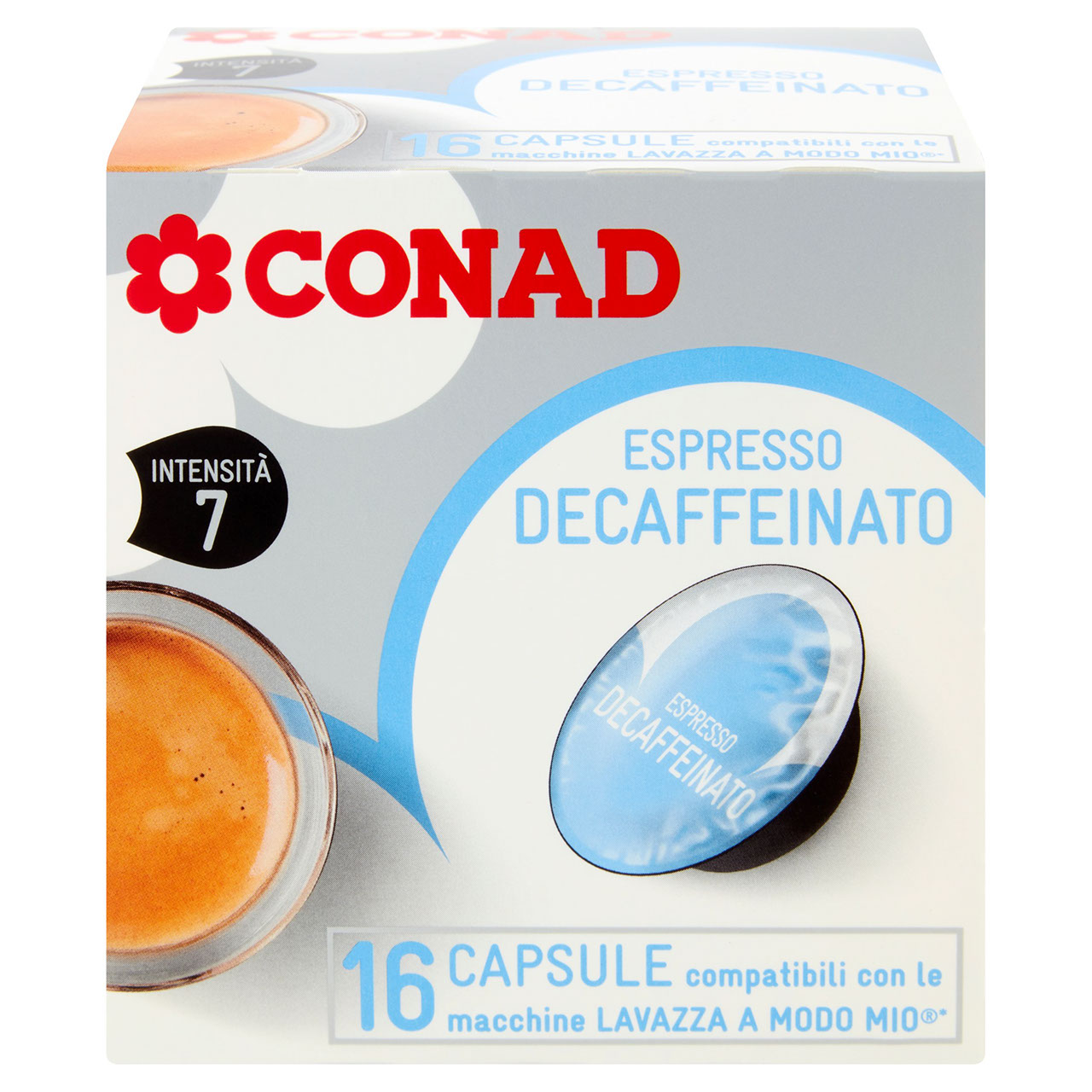 Caffè Deca Capsule per Lavazza a Modo Mio Conad