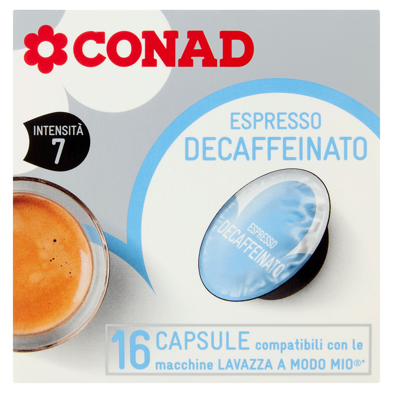 Caffè Deca Capsule per Lavazza a Modo Mio Conad