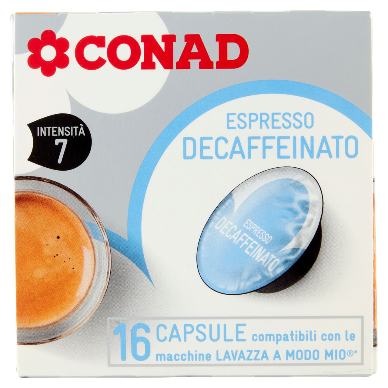 Caffè Deca Capsule per Lavazza a Modo Mio Conad