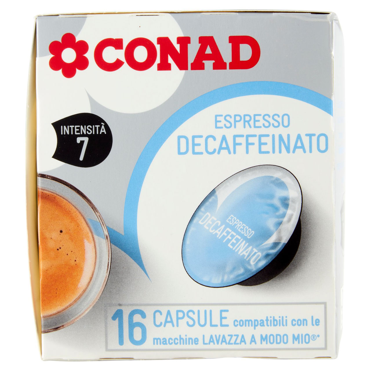 Caffè Deca Capsule per Lavazza a Modo Mio Conad