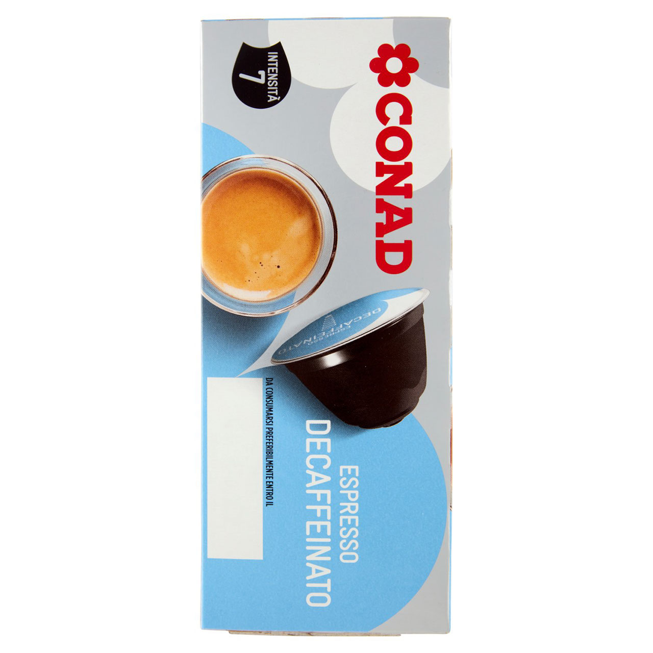 Espresso Decaffeinato 16 Capsule da 96 g Conad