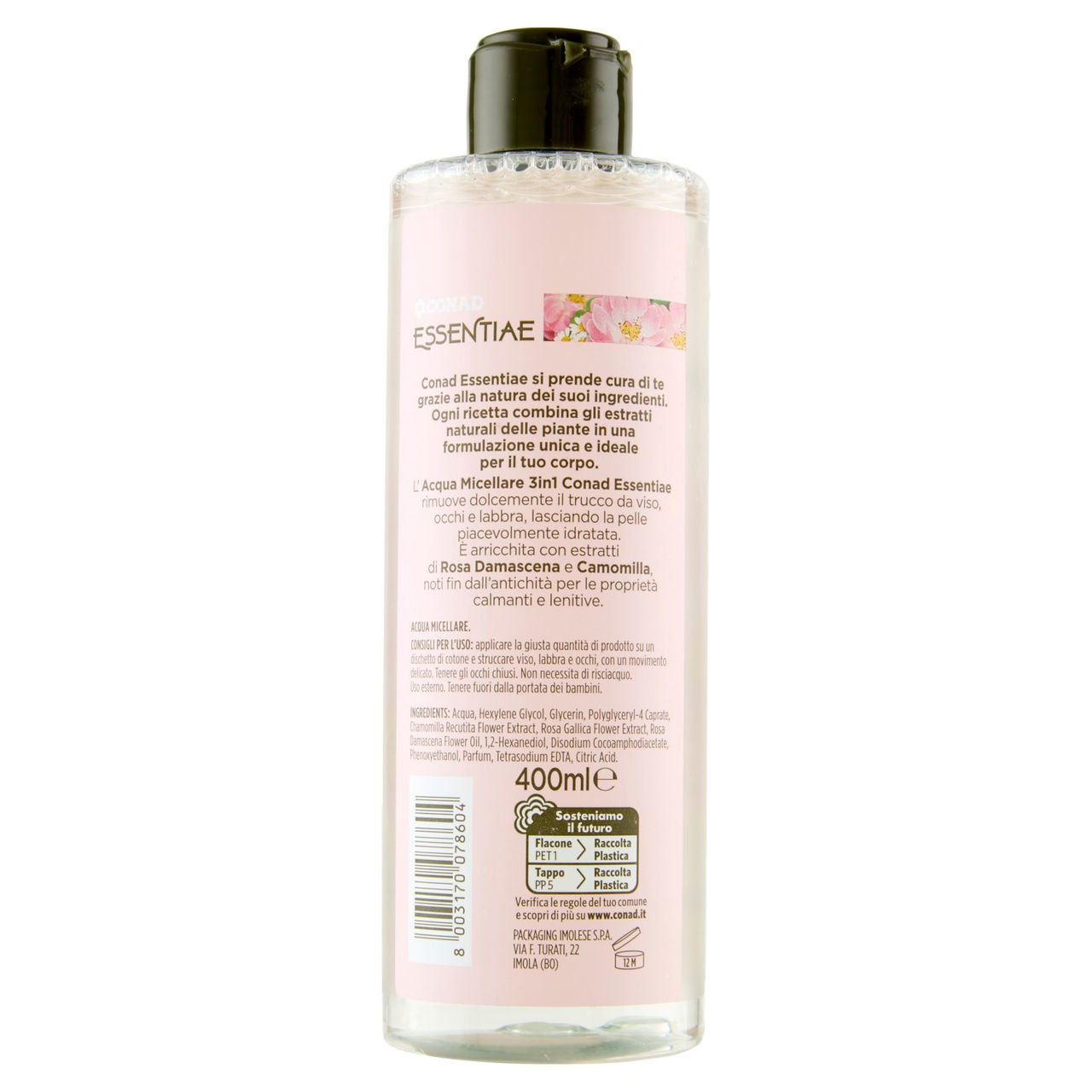 Acqua Micellare Delicata 400ml Essentiae Conad