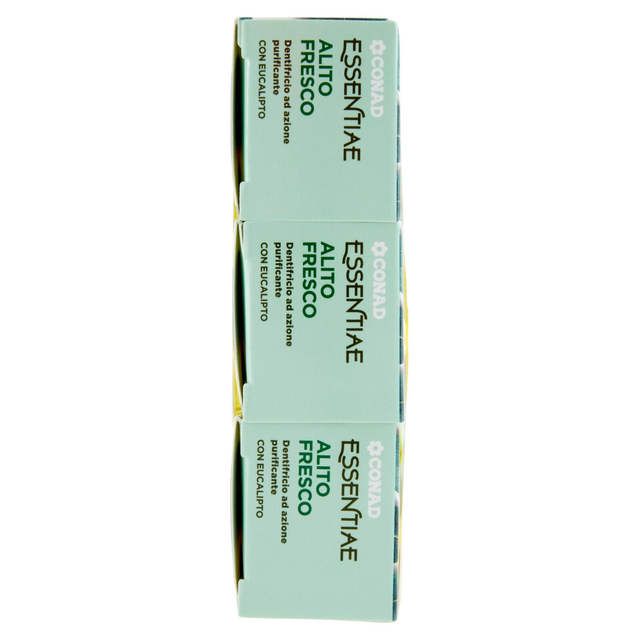 CONAD Essentiae Alito Fresco Dentifricio ad azione purificante 3 x 75 ml