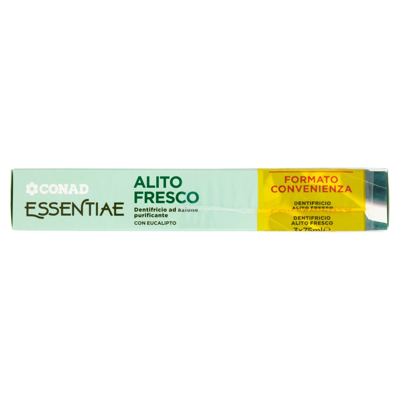 CONAD Essentiae Alito Fresco Dentifricio ad azione purificante 3 x 75 ml