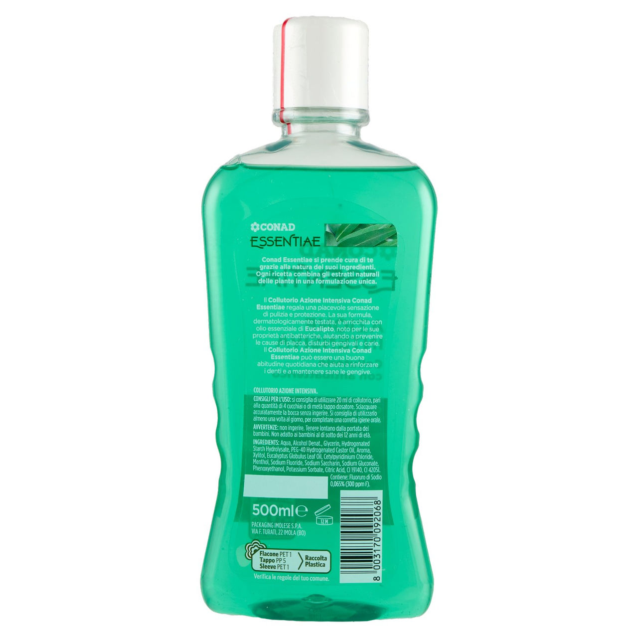 CONAD Essentiae Azione Intensiva Collutorio con antibatterico 500 ml