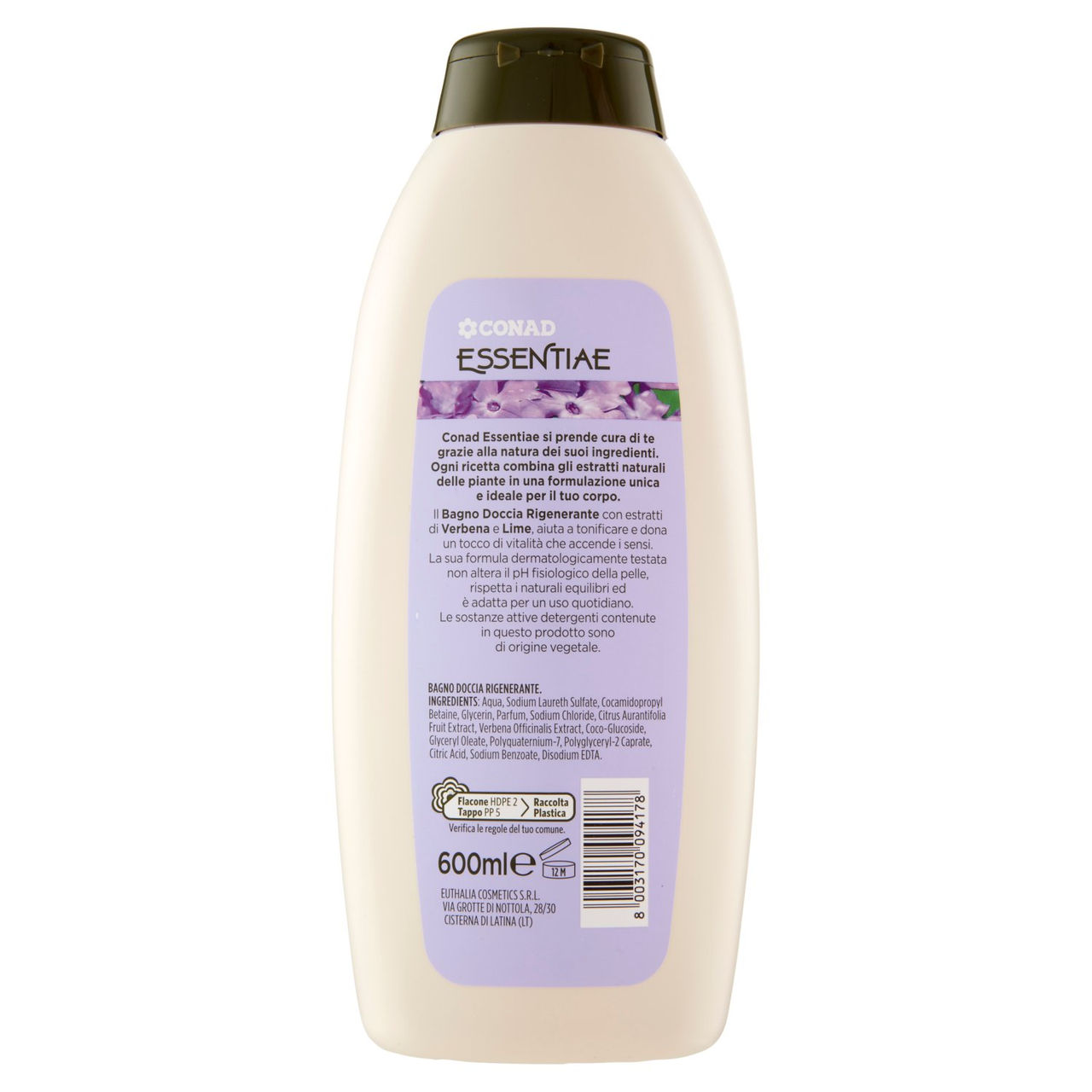 CONAD Essentiae Bagno Doccia Rigenerante 600 ml