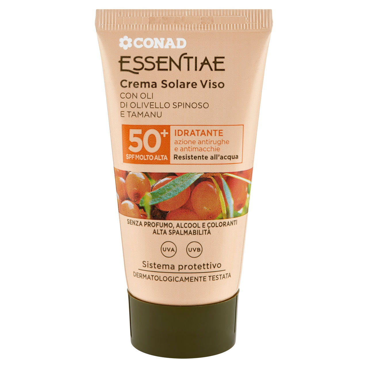 Crema solare viso 50  SPF Conad in vendita online