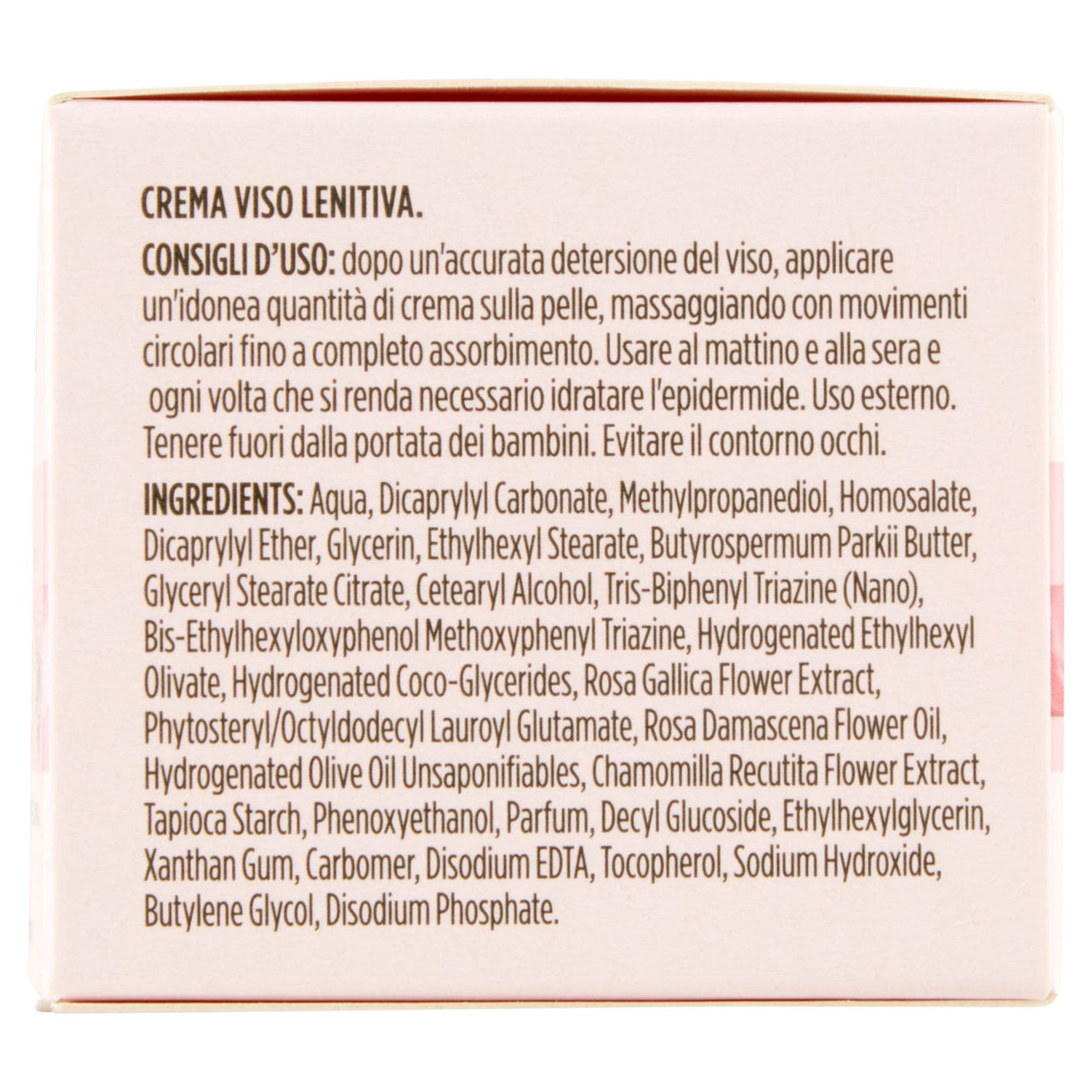 Essentiae Crema Viso Lenitiva per pelli sensibili