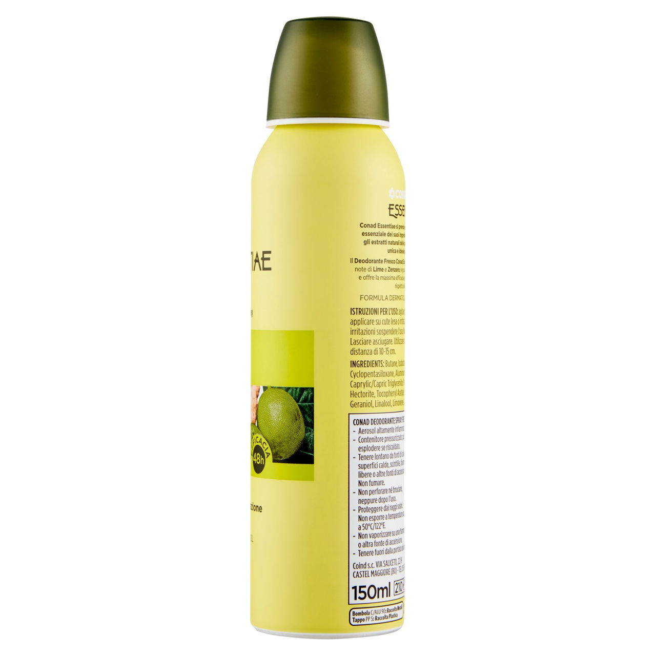 Deodorante spray Fresco Conad in vendita online