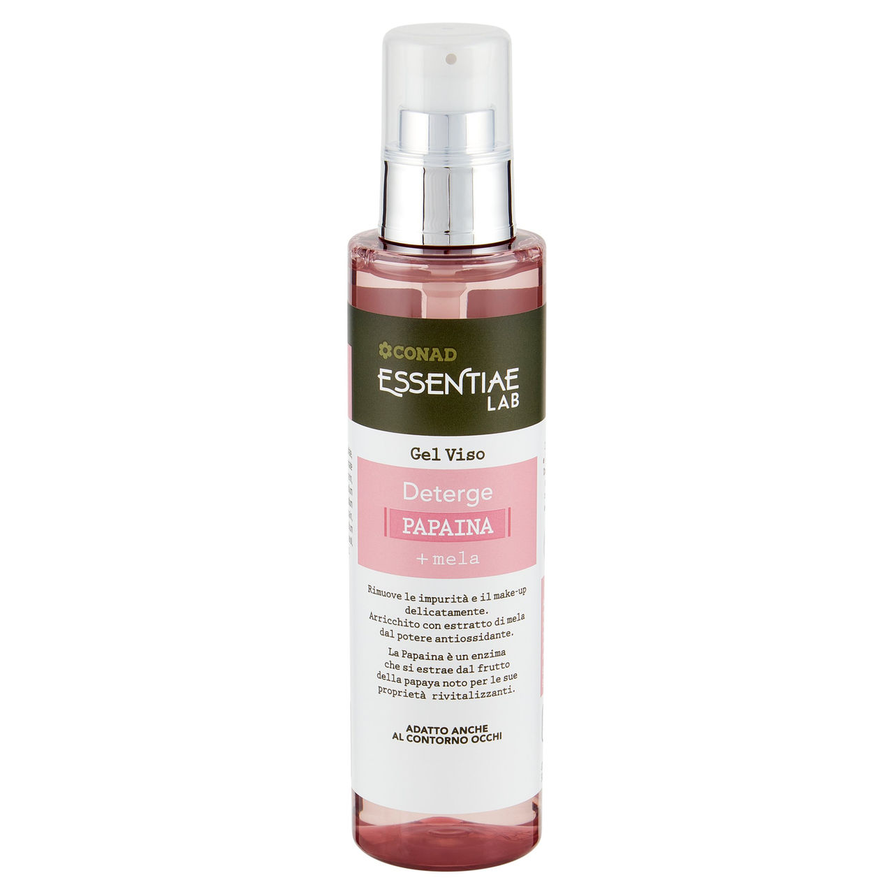 CONAD Essentiae Lab Gel Viso Deterge Papaina   mela 150 ml