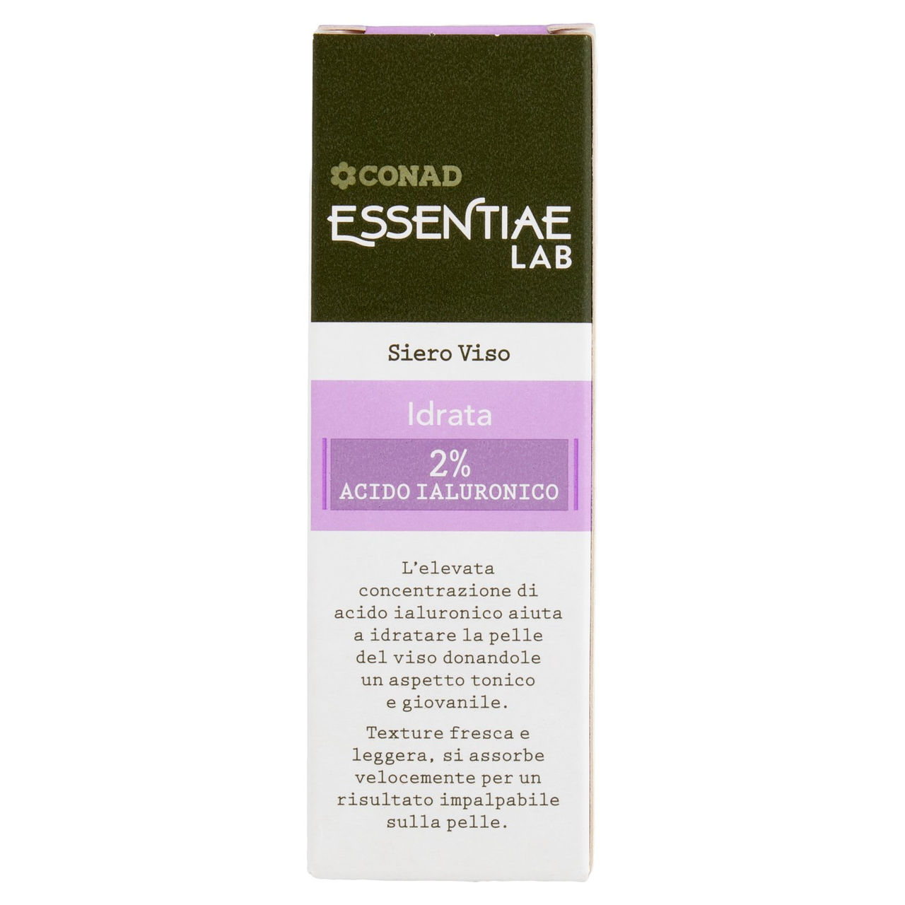 CONAD Essentiae Lab Siero Viso Idrata 2% Acido Ialuronico 30 ml
