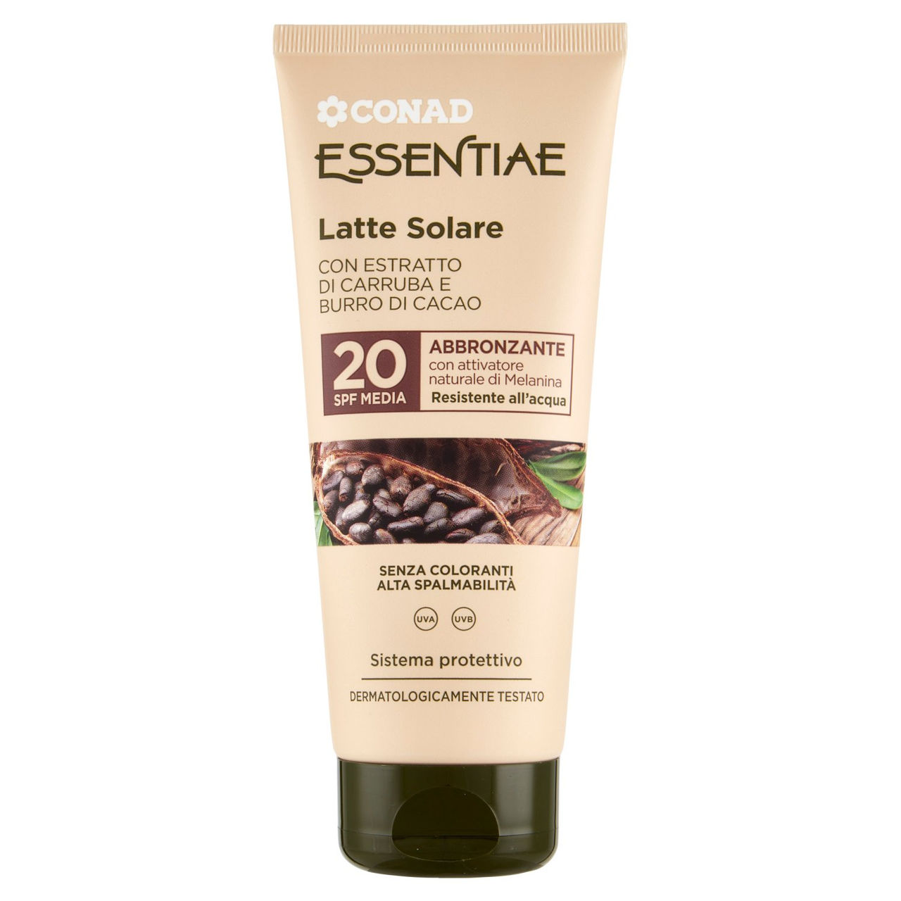 Latte Solare 20 SPF con Melanina Essentiae