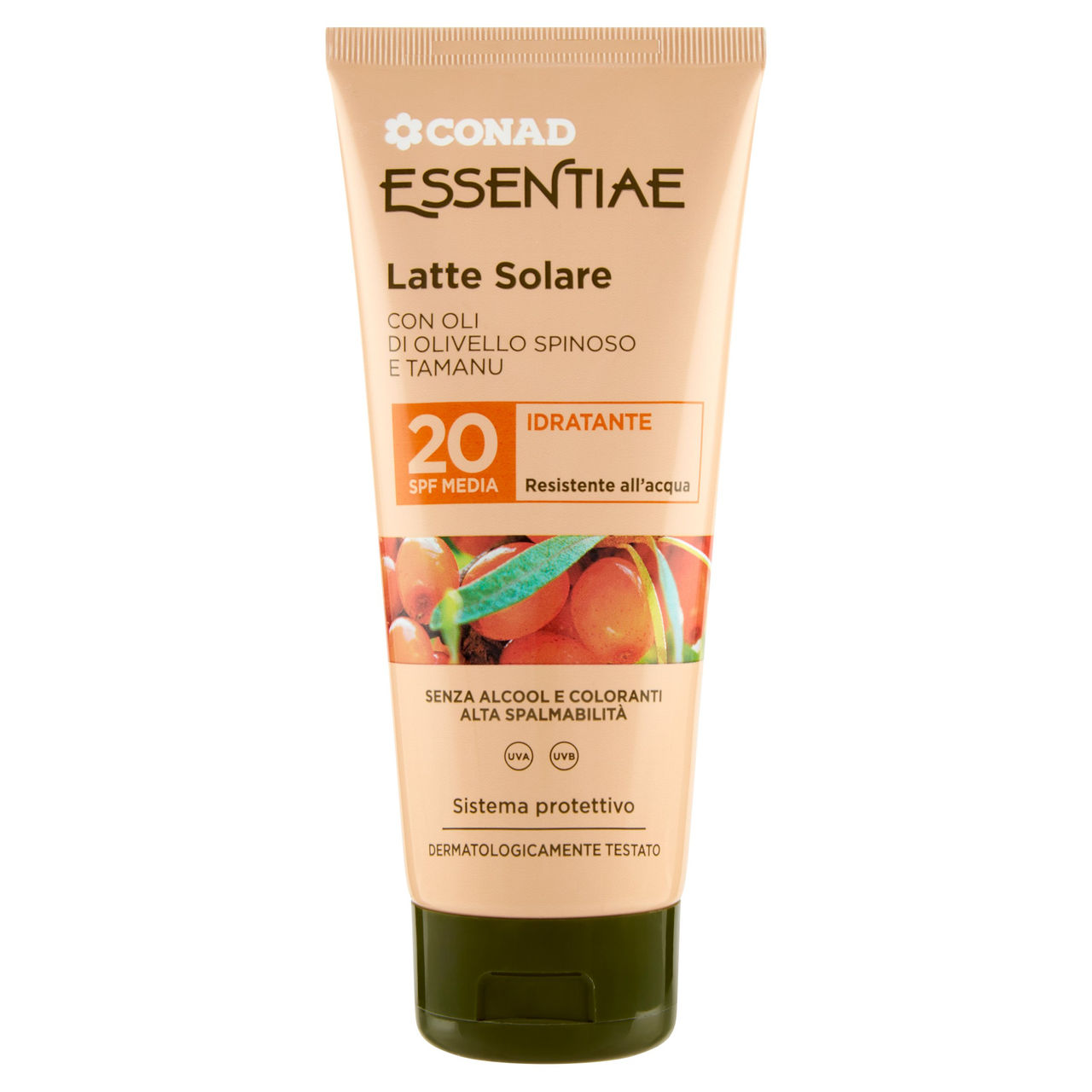 CONAD Essentiae Latte Solare 20 SPF Media Idratante 200 ml