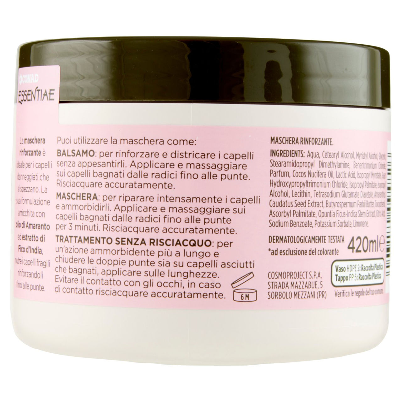 CONAD Essentiae Maschera 3 in 1 Rinforzante 420 ml