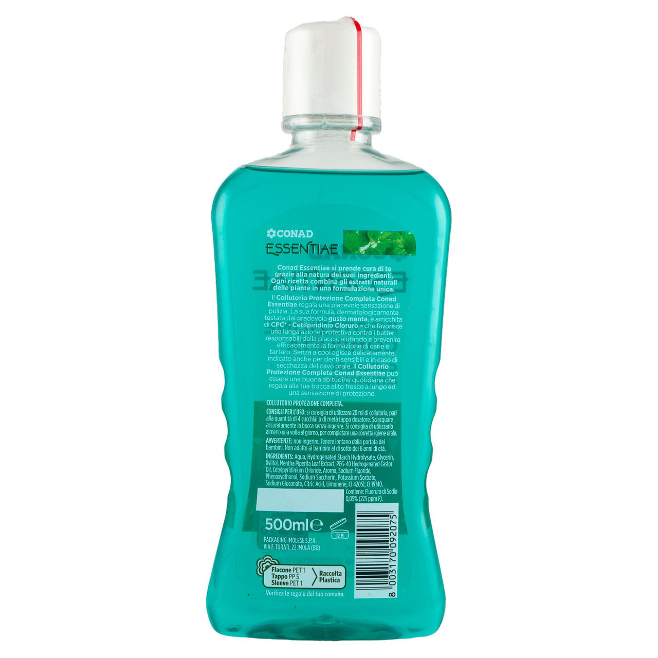 CONAD Essentiae Protezione Completa Collutorio antiplacca 500 ml