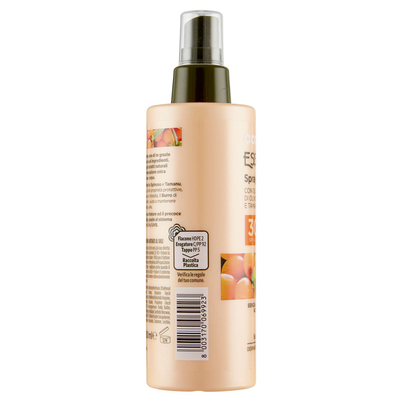 Spray Solare 30 SPF Alta Idratante Essentiae