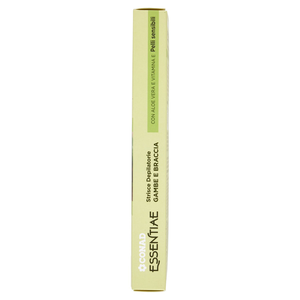 CONAD Essentiae Strisce Depilatorie Gambe e Braccia Pelli sensibili 32 Strisce 4 Salviette Post