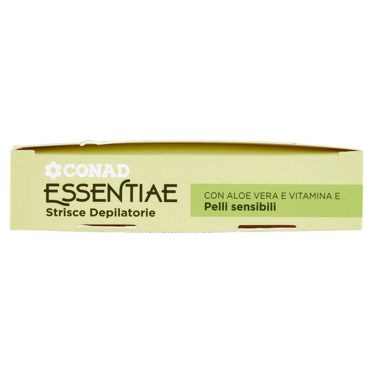 CONAD Essentiae Strisce Depilatorie Gambe e Braccia Pelli sensibili 32 Strisce 4 Salviette Post