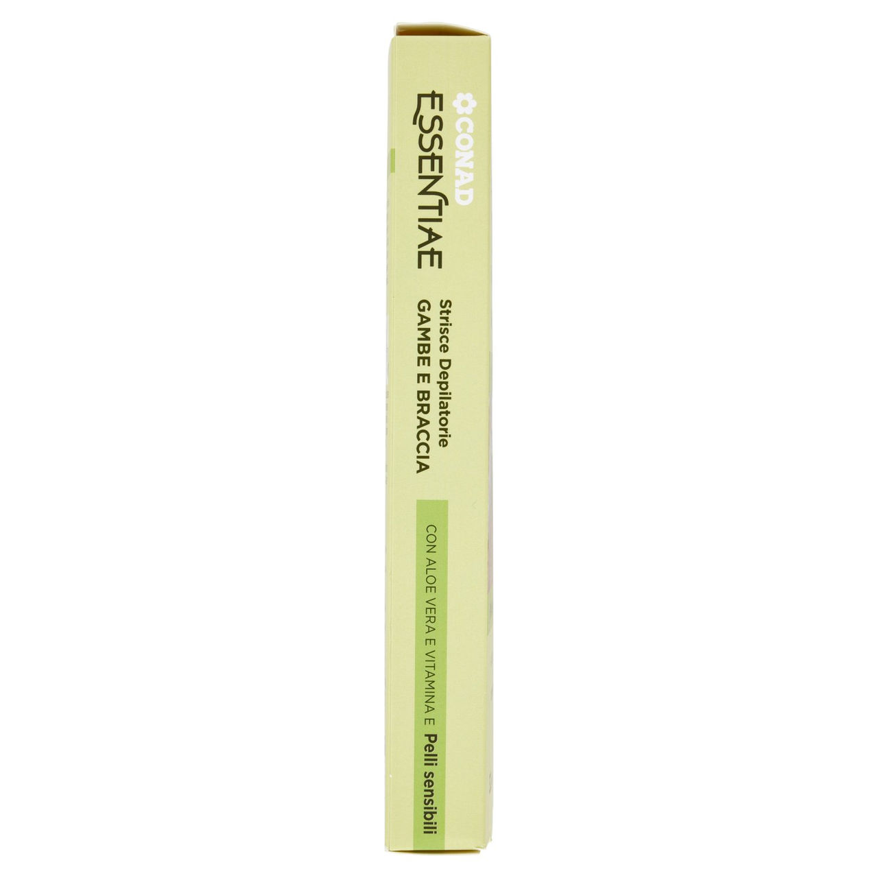 CONAD Essentiae Strisce Depilatorie Gambe e Braccia Pelli sensibili 32 Strisce 4 Salviette Post