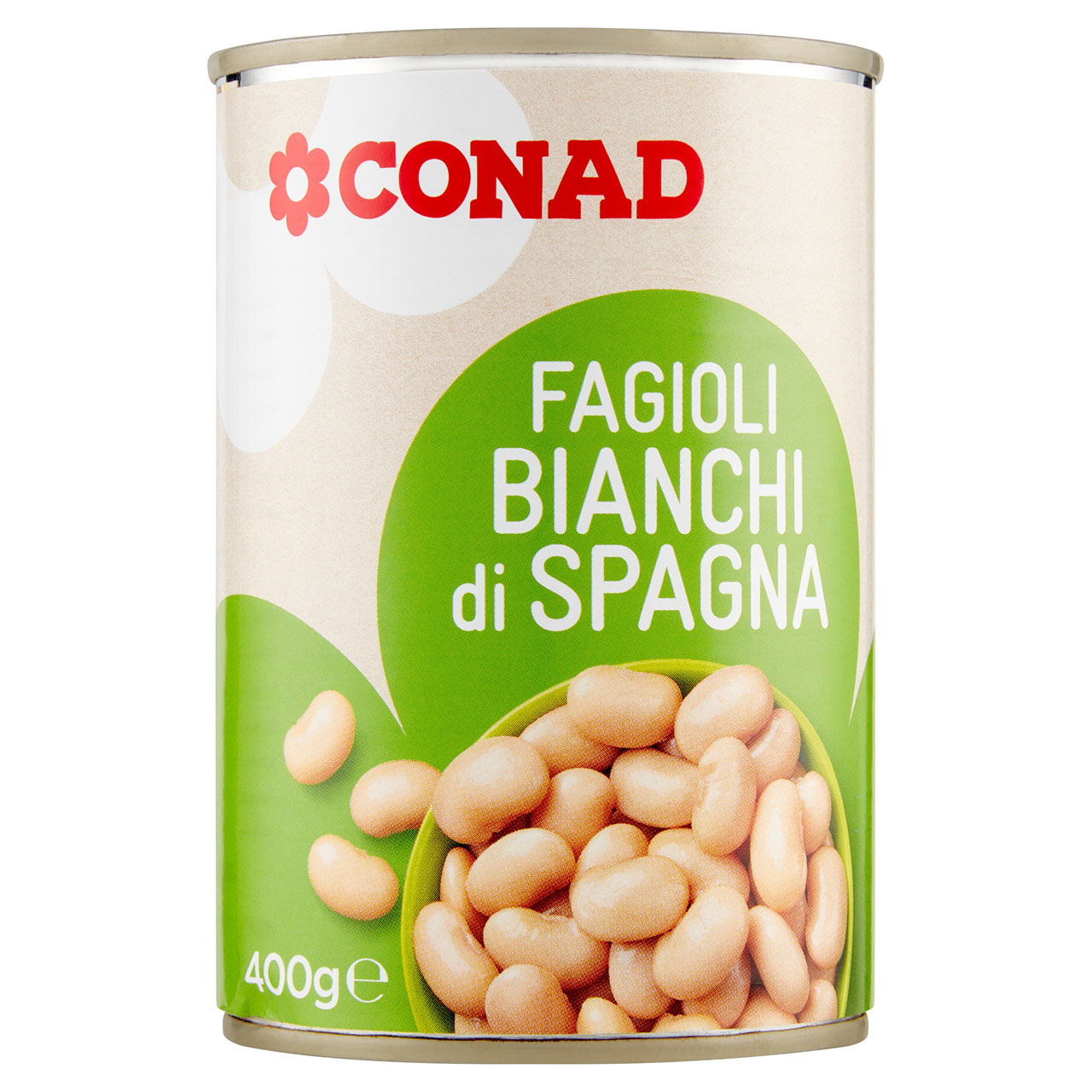Fagioli Bianchi di Spagna 400 g Conad